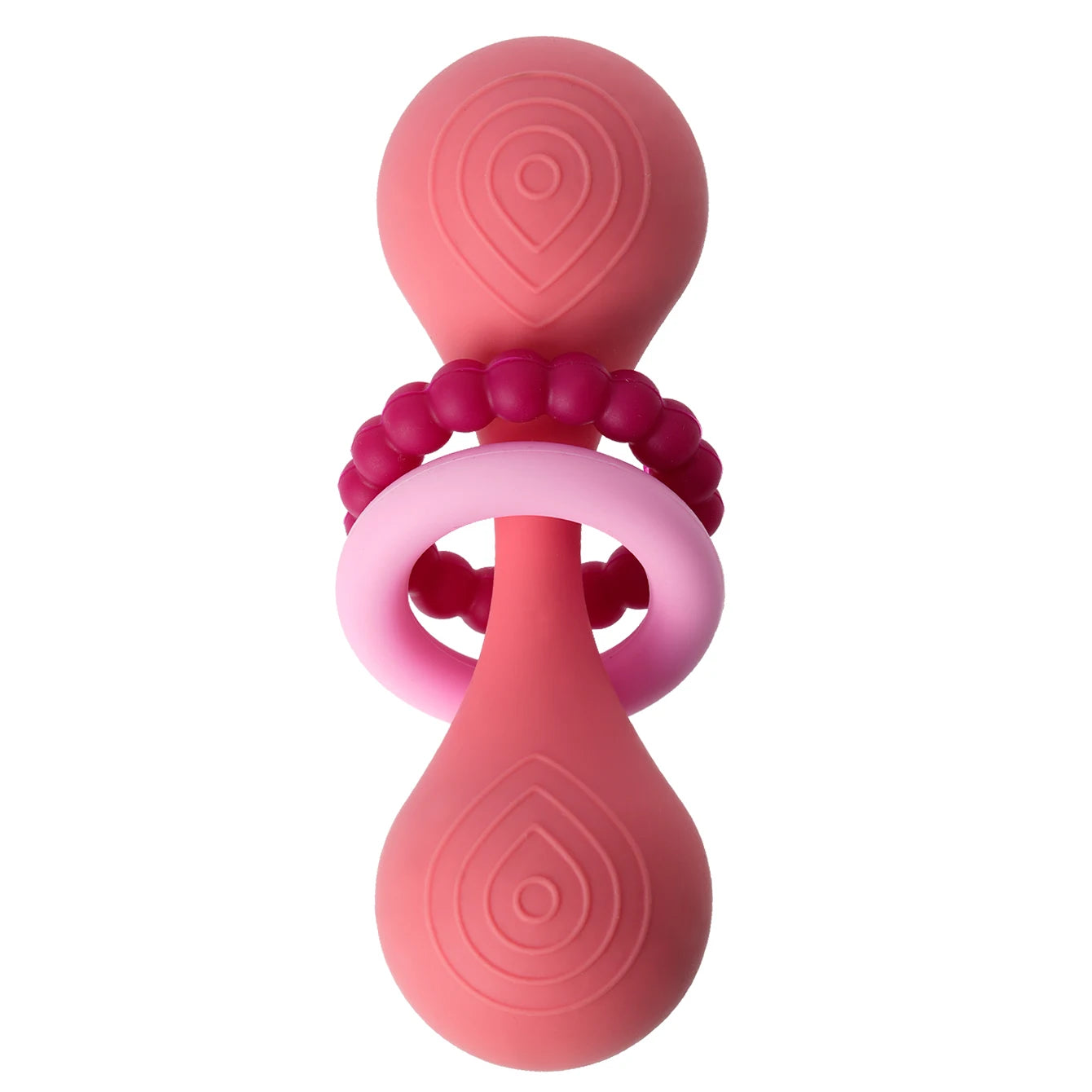 Silicone Baby Teether Rattle