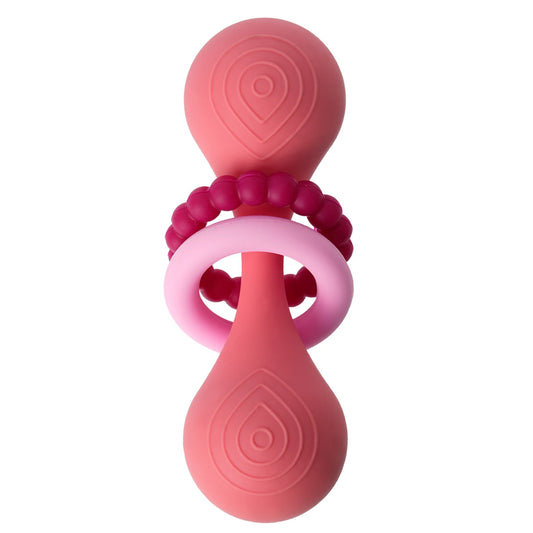 Silicone Baby Teether Rattle