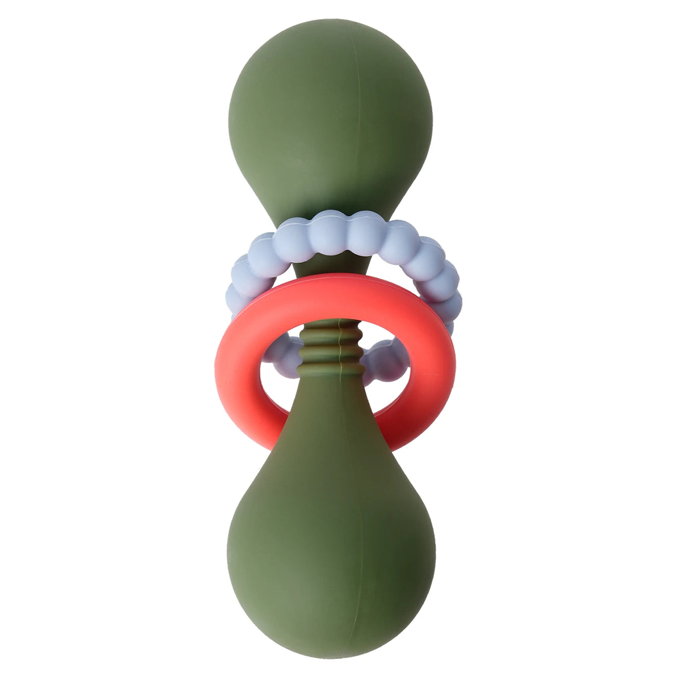 Silicone Baby Teether Rattle