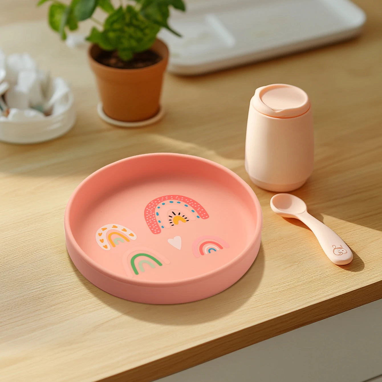 Baby Silicone Plate