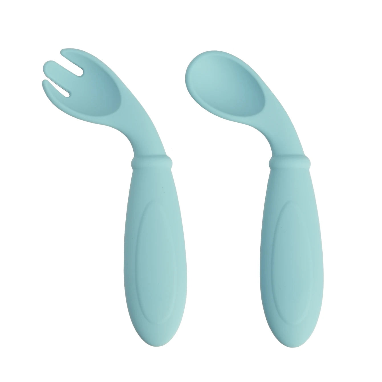 Silicone Spoon Fork Set