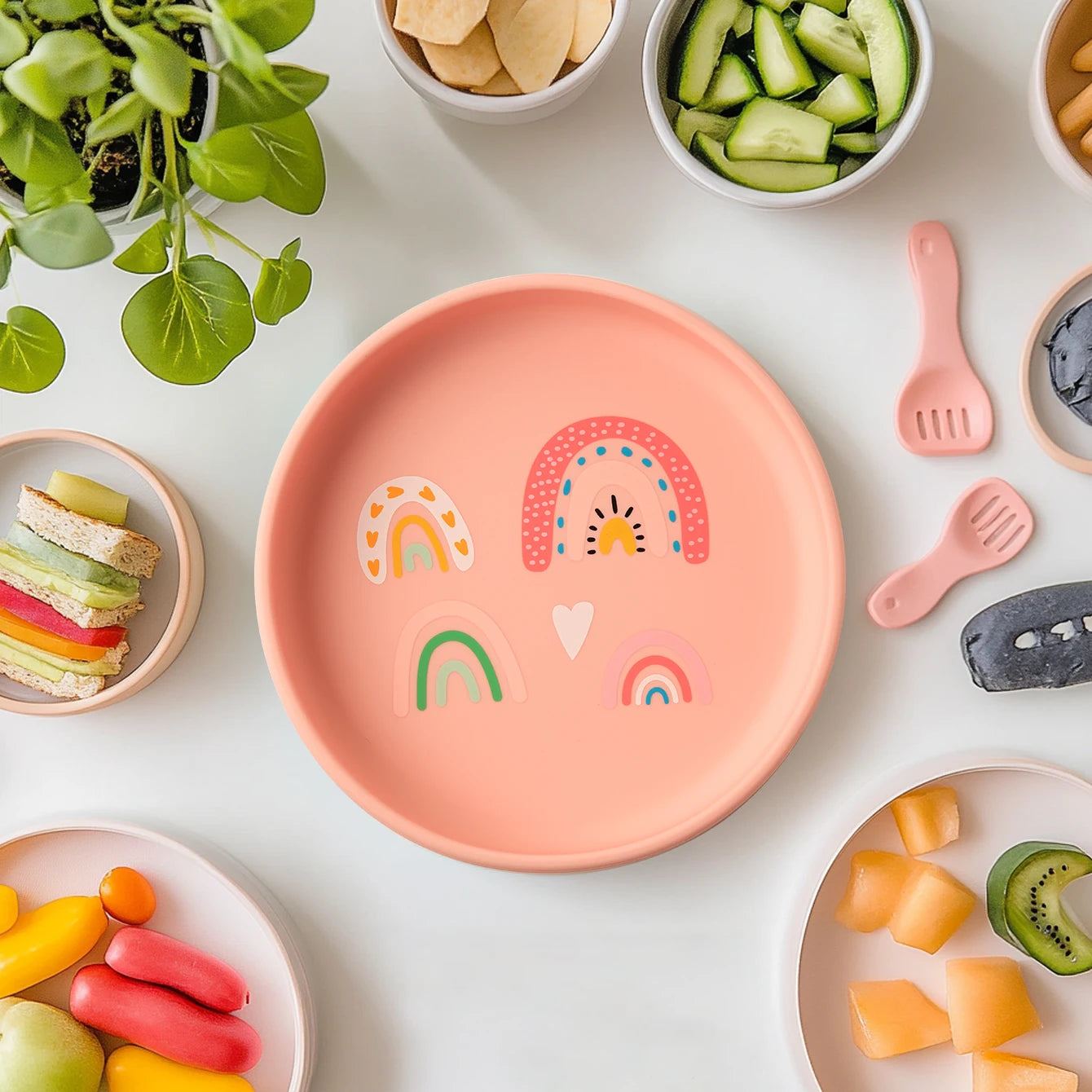 Baby Silicone Plate