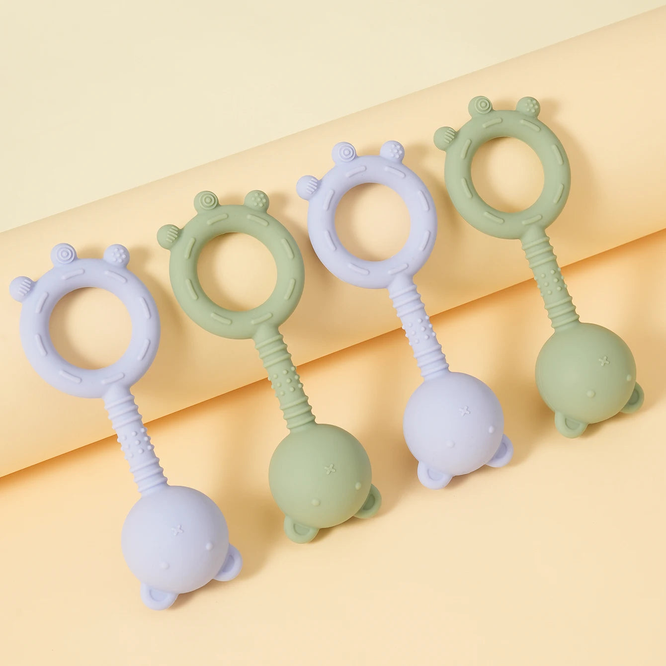 Silicone Baby Teether Bear