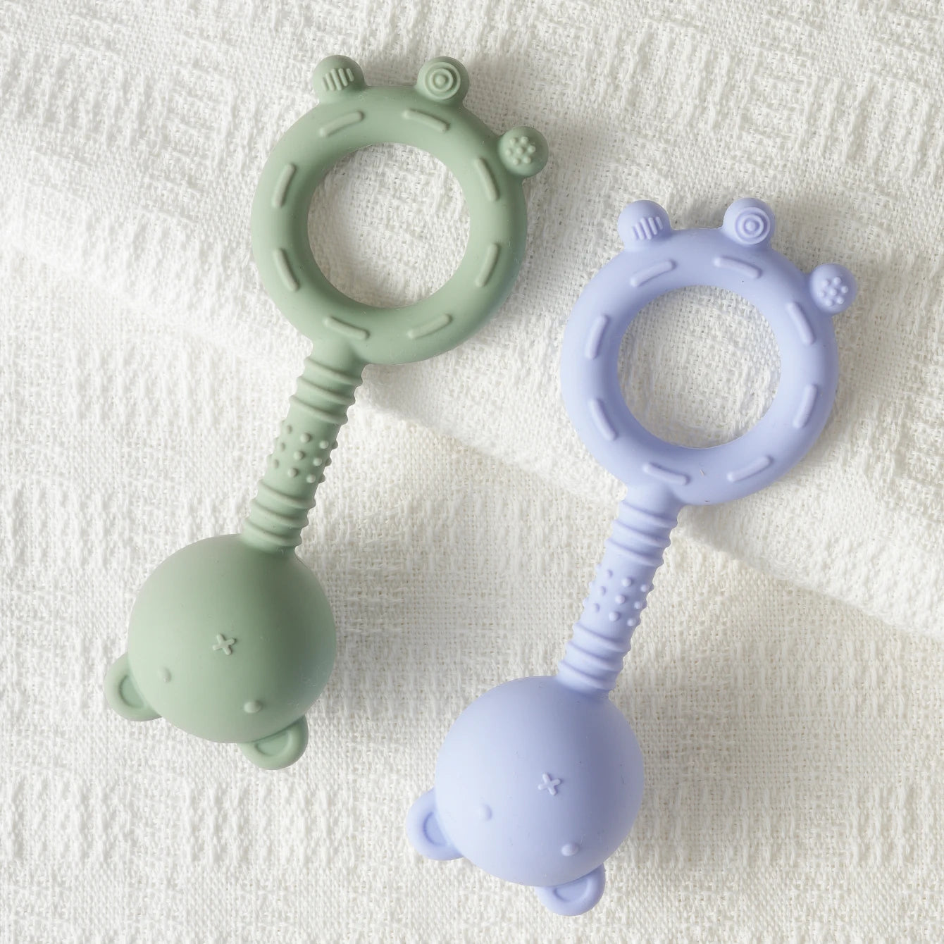 Silicone Baby Teether Bear