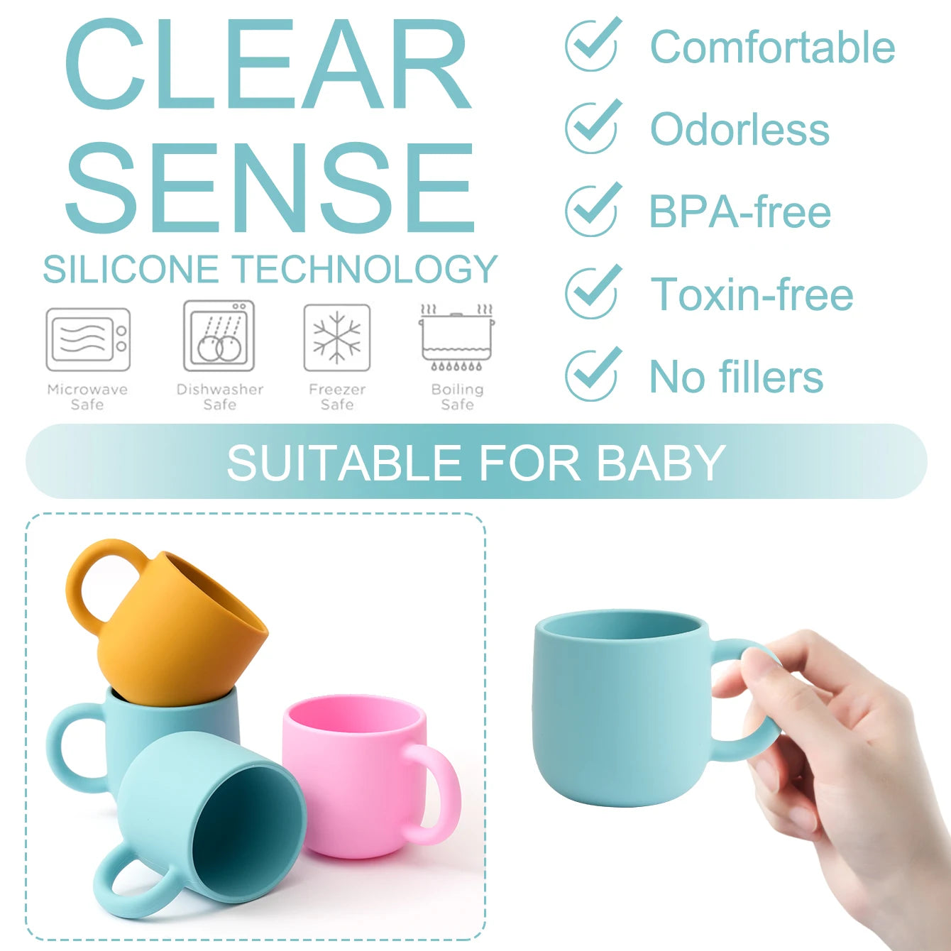 Silicone Baby Cup