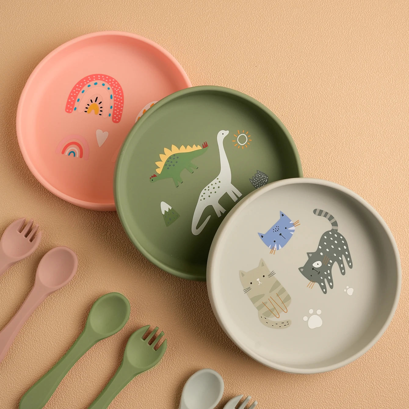 Baby Silicone Plate