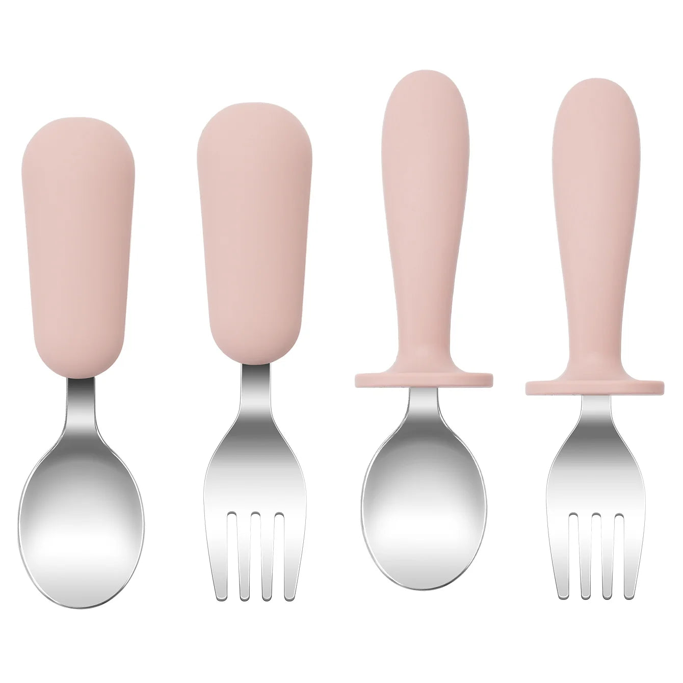 Christmas Feeding Utensils Set β Snowflake Spoons (4PCS)