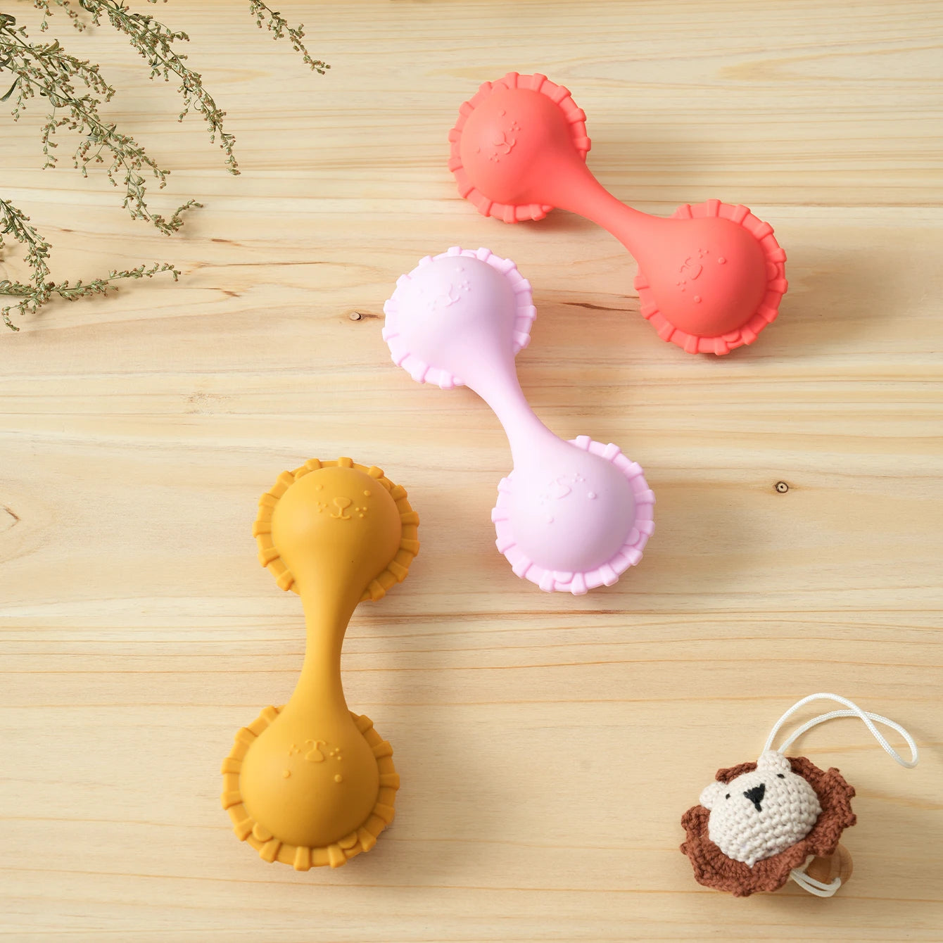Baby Silicone Rattle Toys