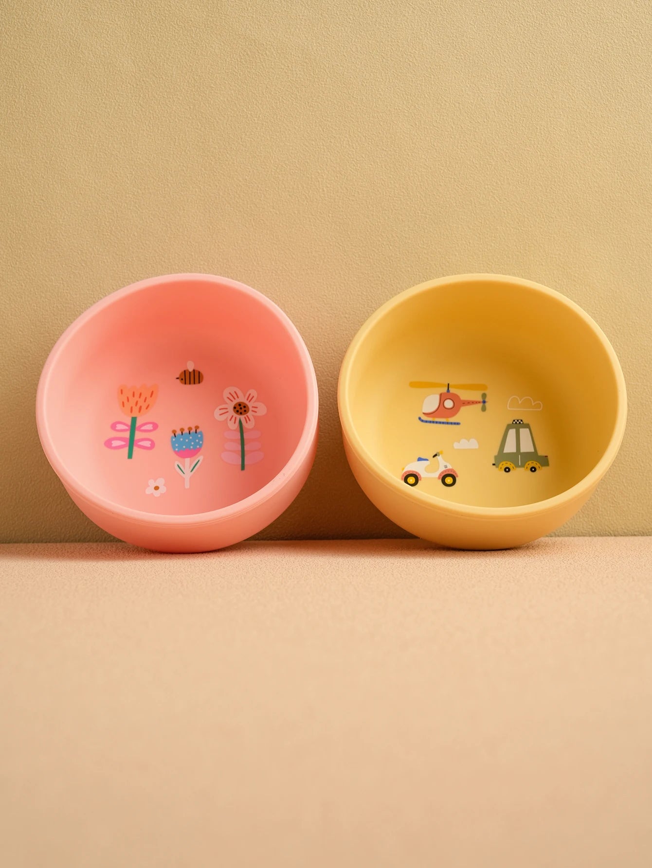 Baby Silicone Bowl Flowers