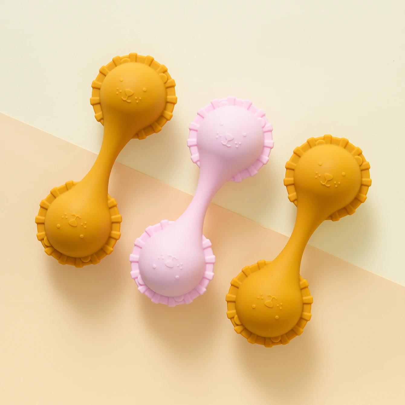 Baby Silicone Rattle Toys