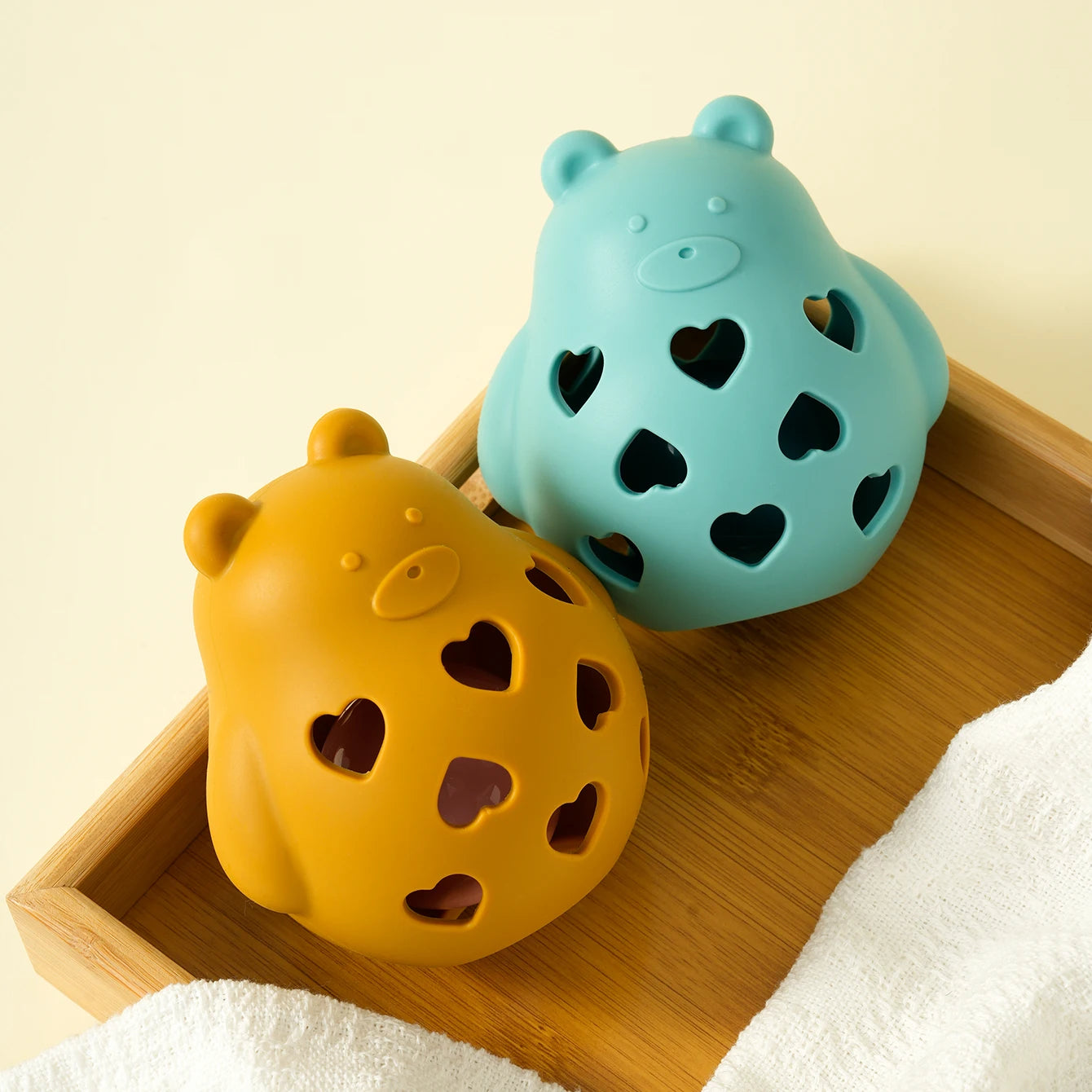 Silicone Baby Toy Bear