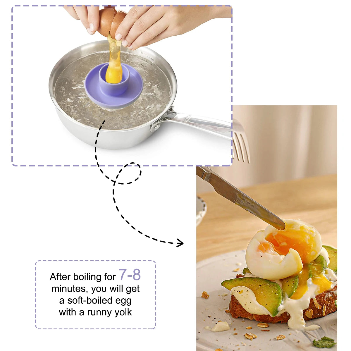 Baby Silicone Egg Holder