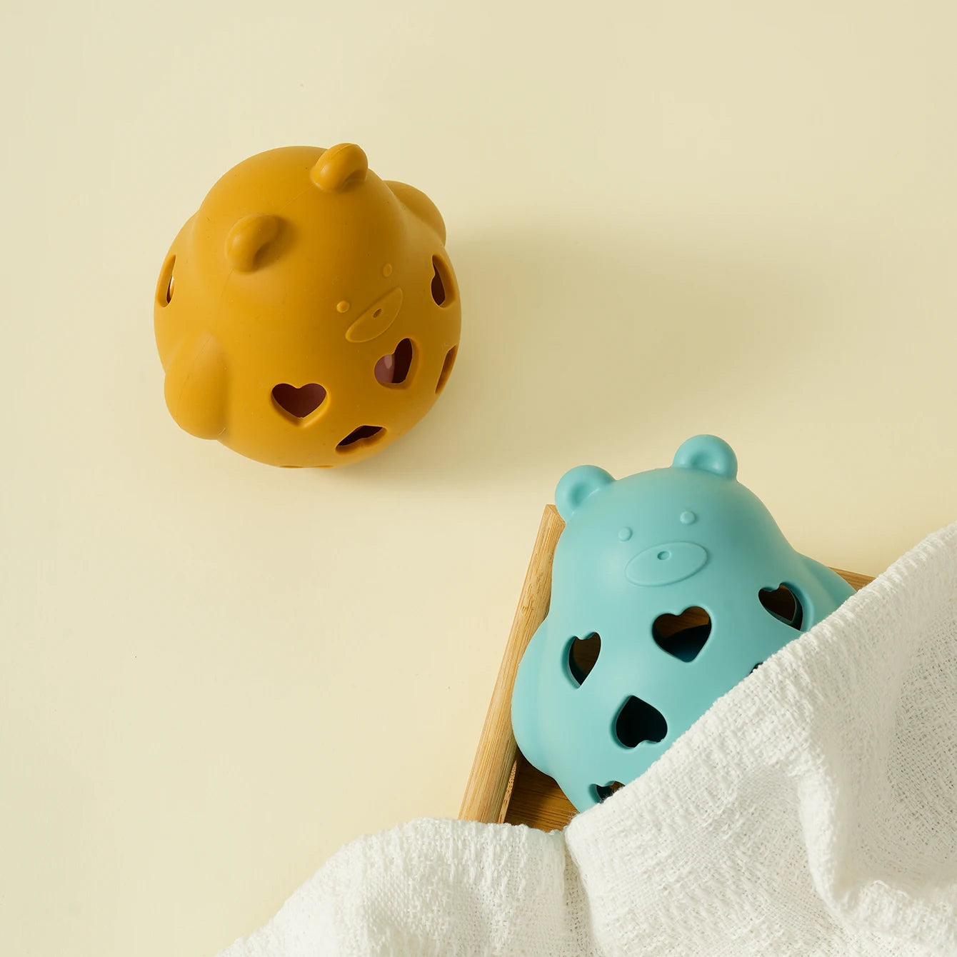 Silicone Baby Toy Bear
