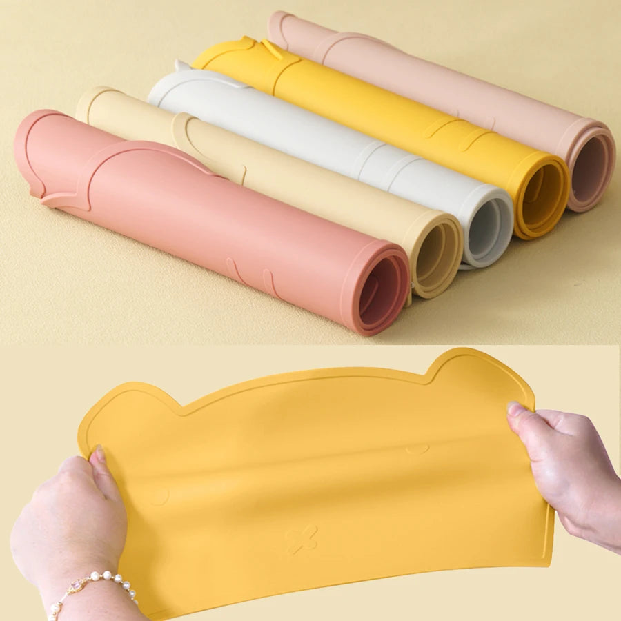 7PCS Baby Silicone Dinner
