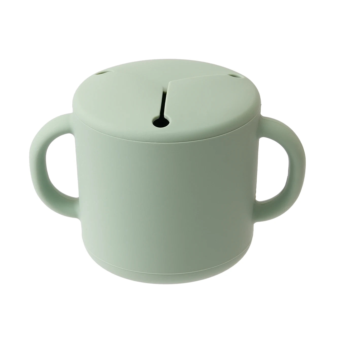 Silicone Snack Cup Double Handle