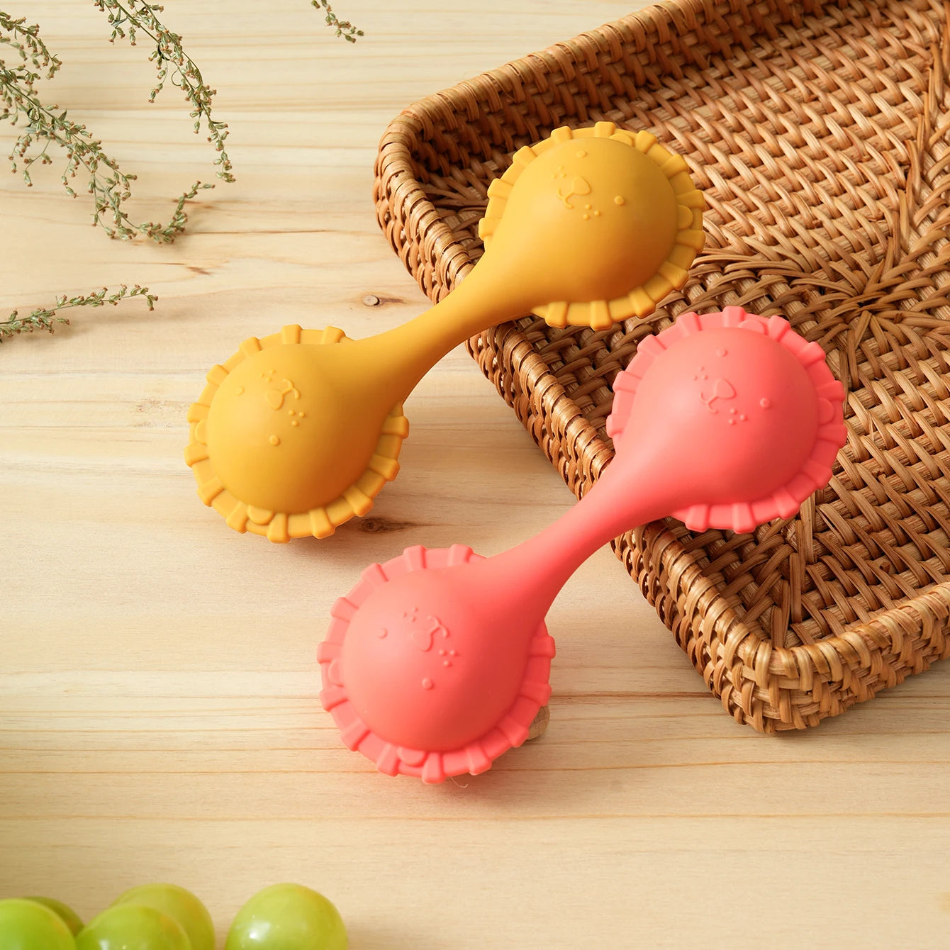 Baby Silicone Rattle Toys