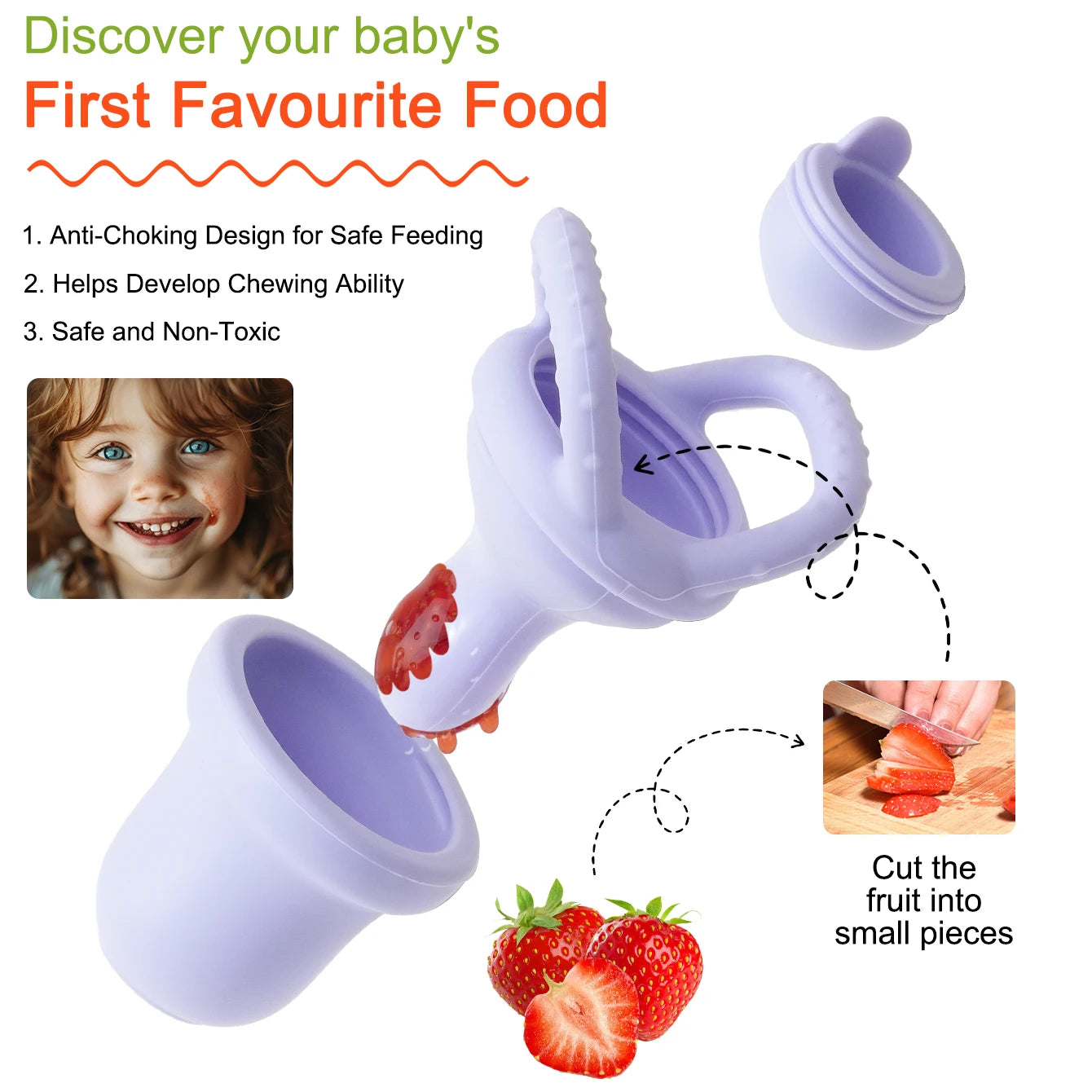 Silicone Baby Feeder Pacifier