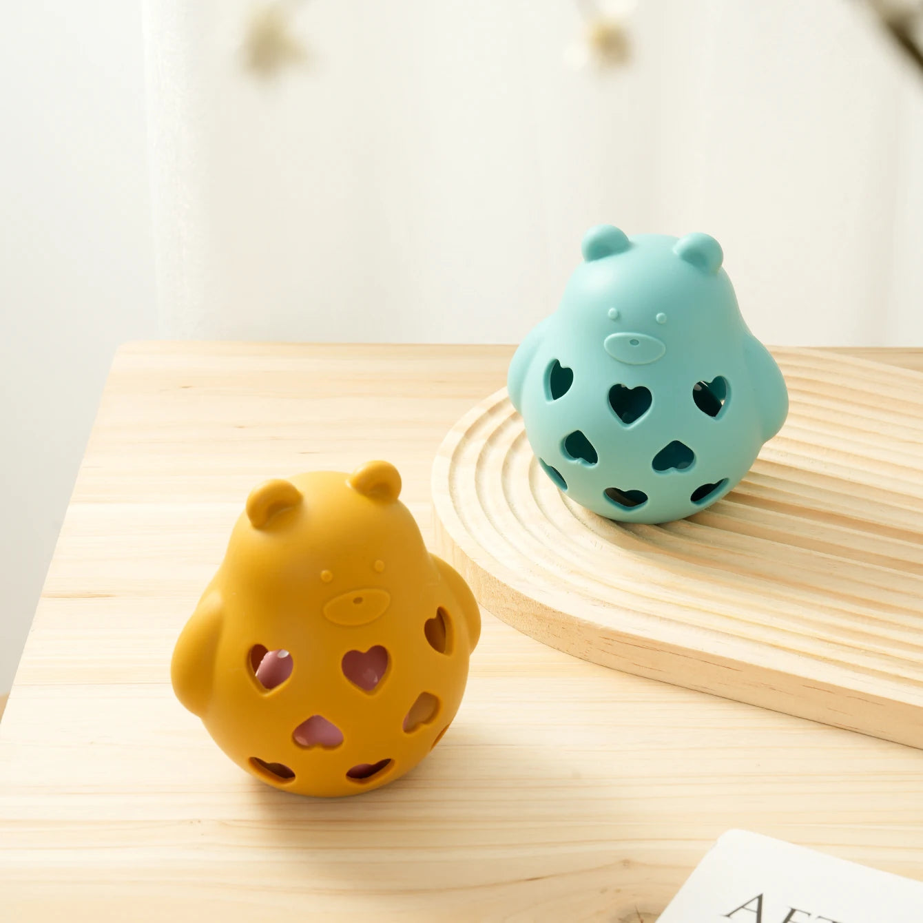 Silicone Baby Toy Bear