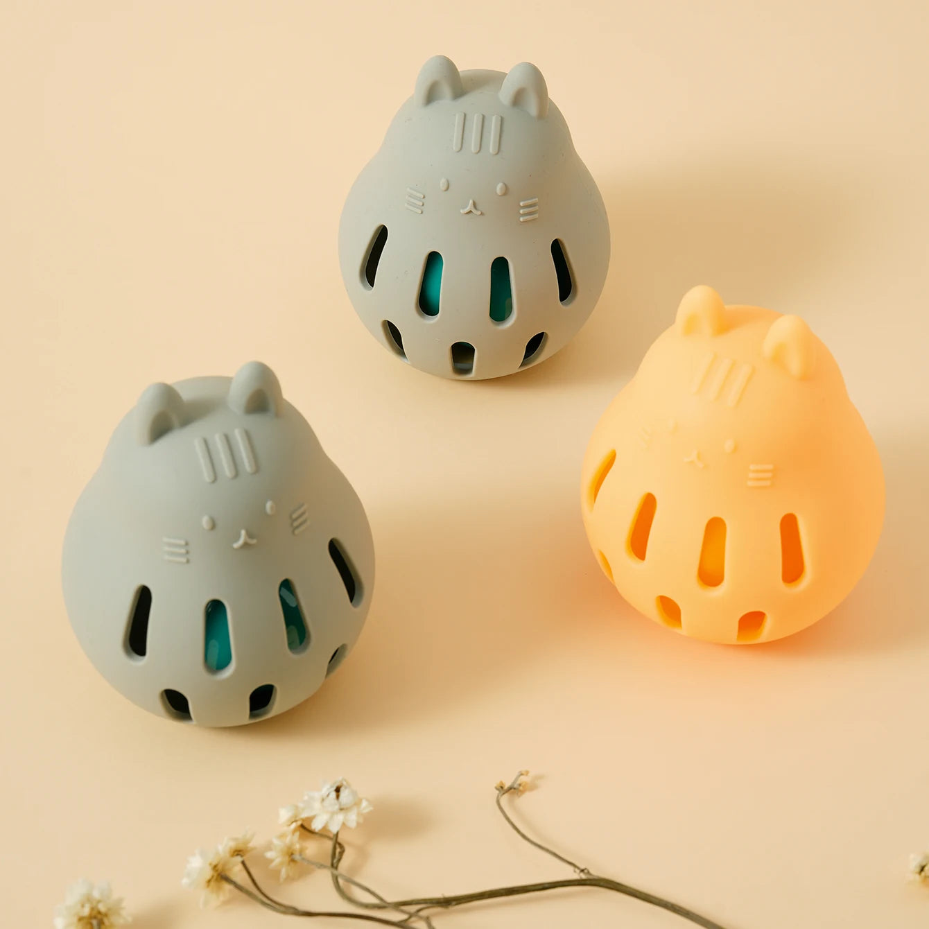 Silicone Baby Teether Cat