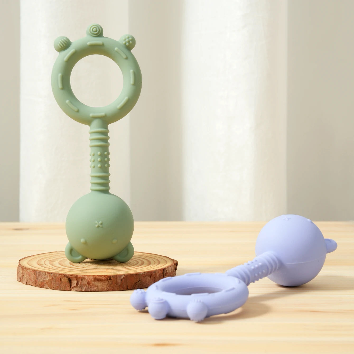 Silicone Baby Teether Bear