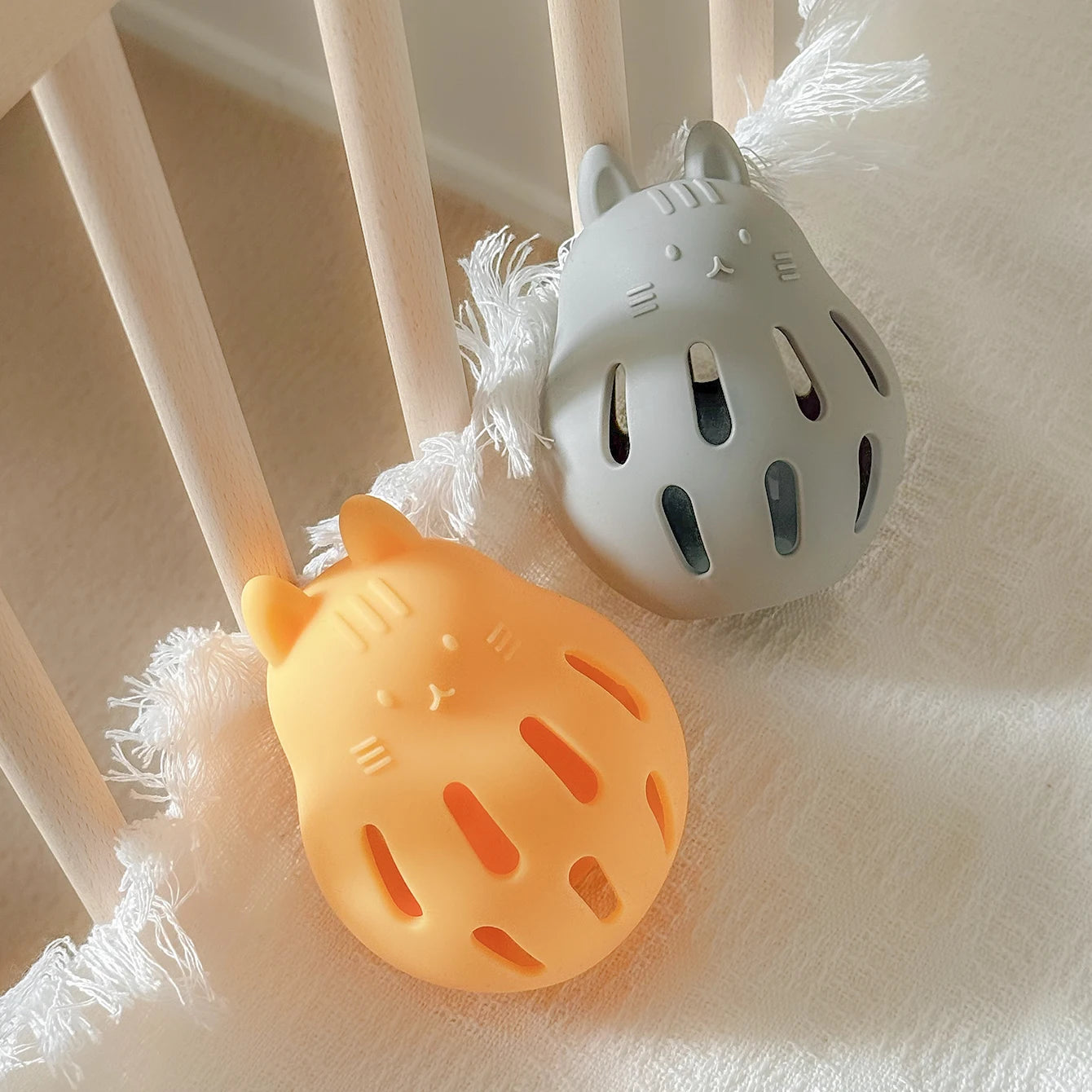 Silicone Baby Teether Cat