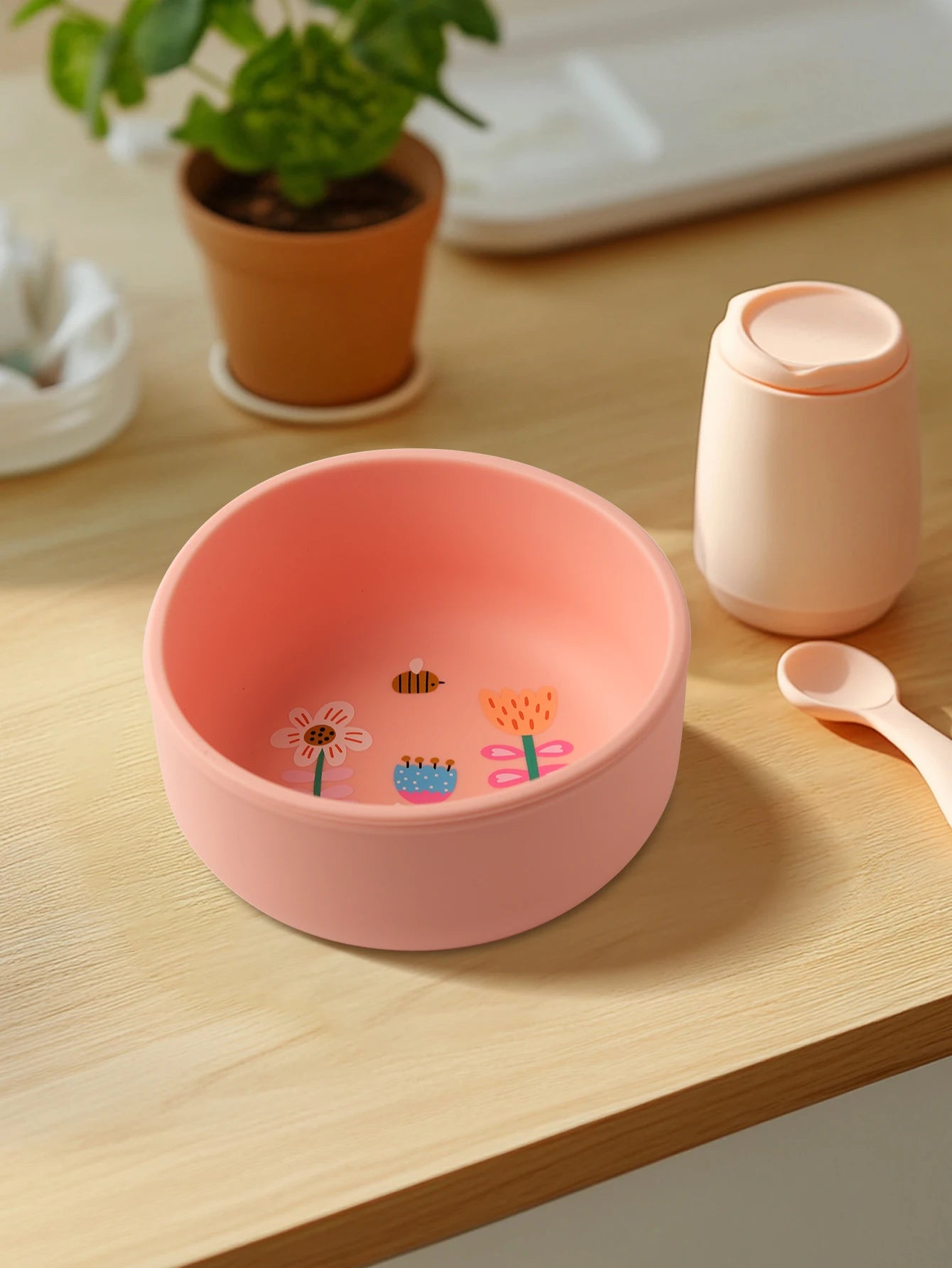 Baby Silicone Bowl Flowers