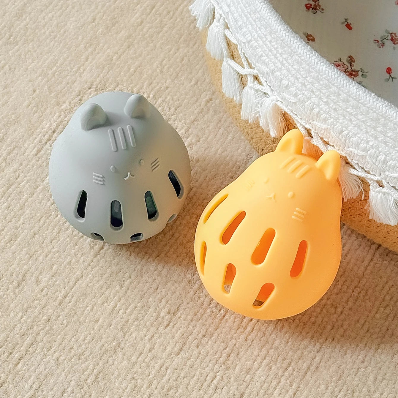 Silicone Baby Teether Cat