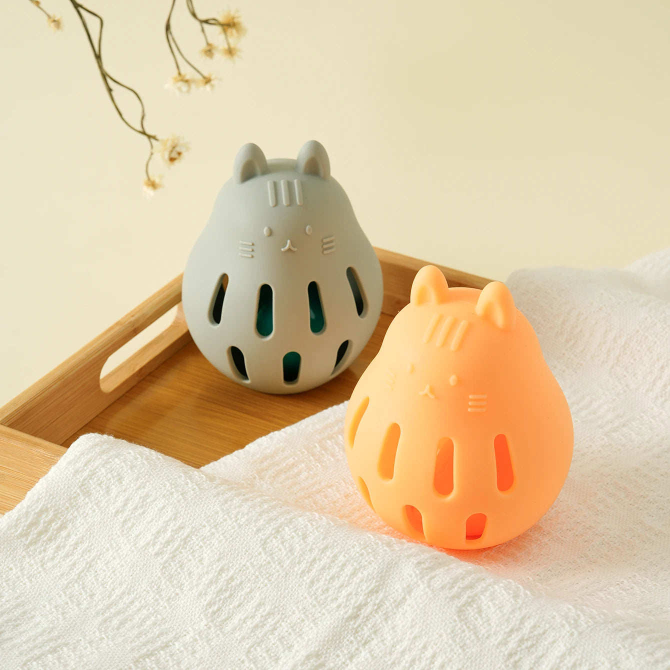 Silicone Baby Teether Cat