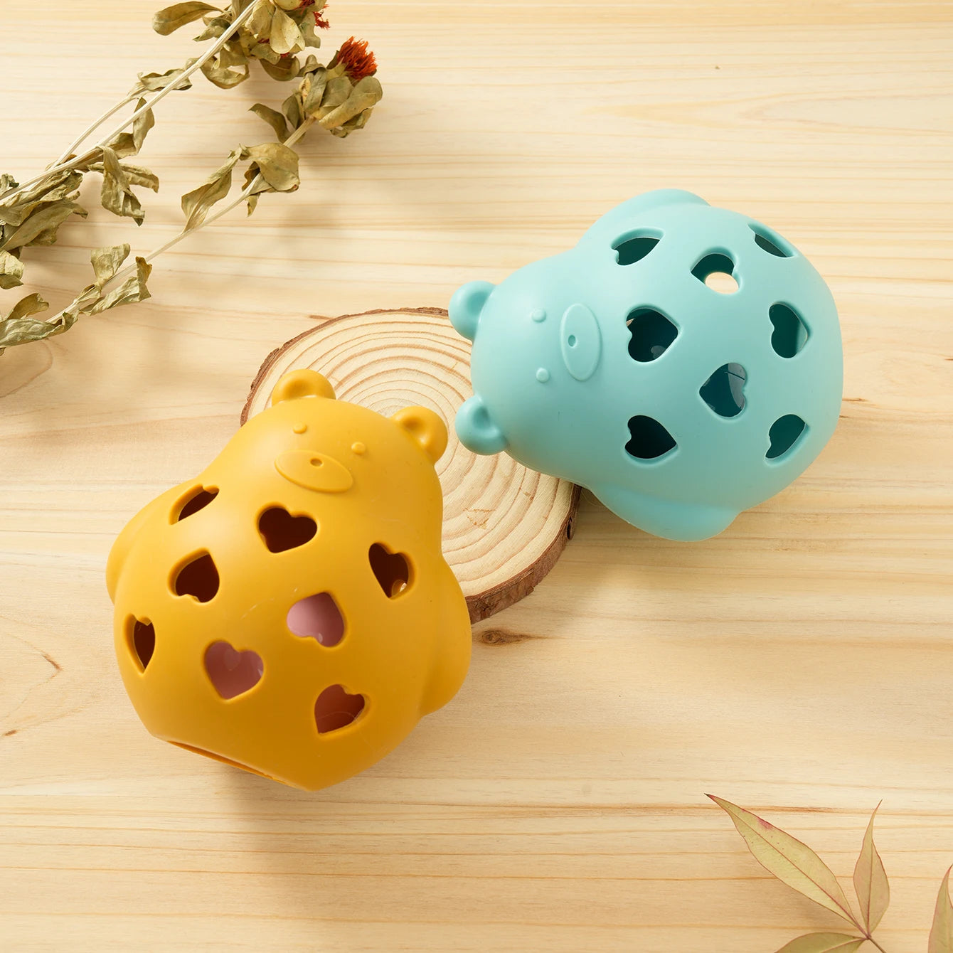 Silicone Baby Toy Bear
