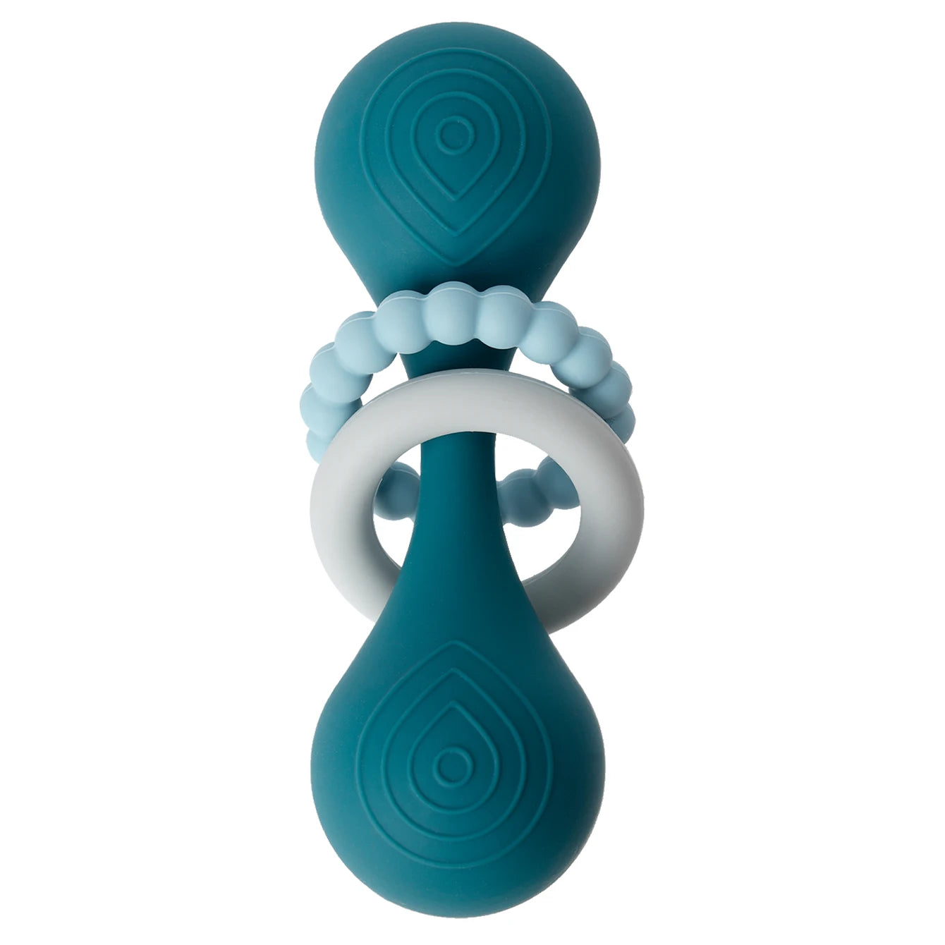 Silicone Baby Teether Rattle