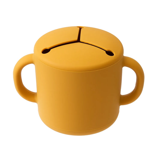 Silicone Snack Cup Double Handle