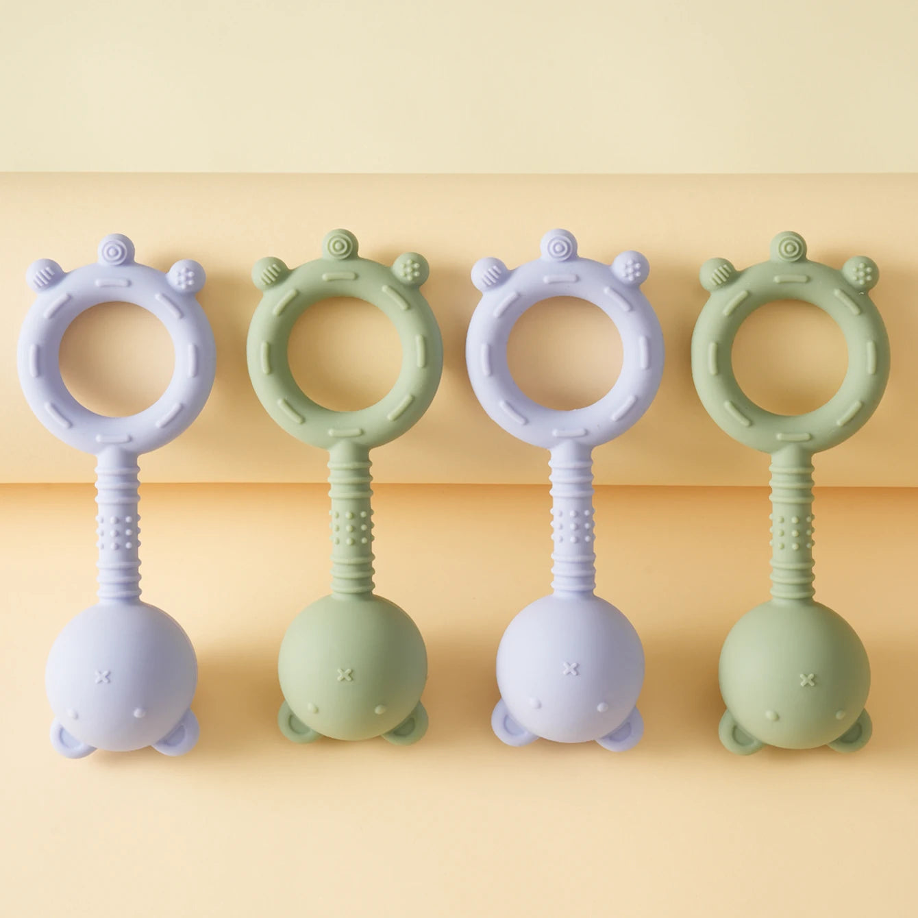 Silicone Baby Teether Bear