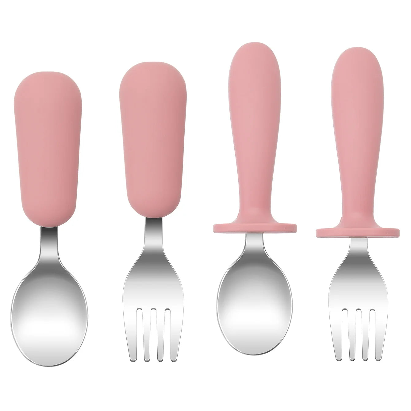 Christmas Feeding Utensils Set – Snowflake Spoons (4PCS)