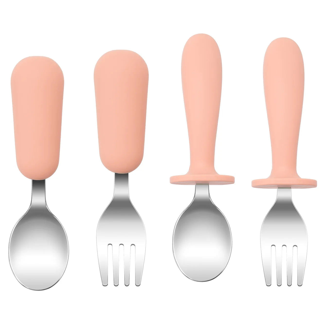 Christmas Feeding Utensils Set – Snowflake Spoons (4PCS)