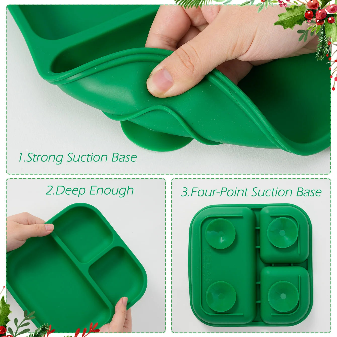 Christmas Divided Plate – Winter Feast Edition