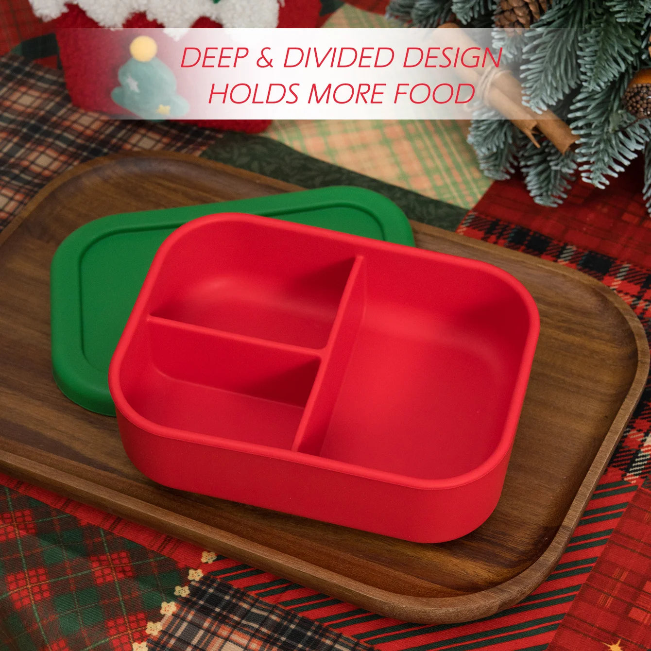 Christmas Baby Tableware Set – Frosty Fruit Box