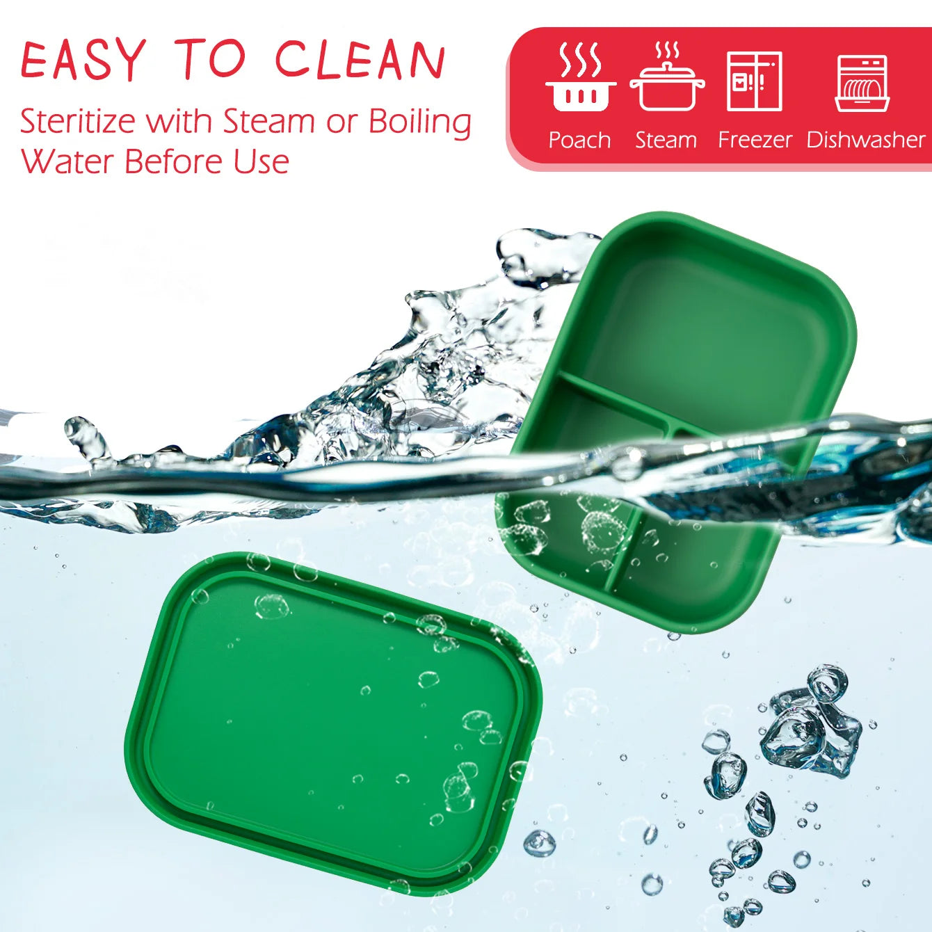 Christmas Baby Tableware Set – Frosty Fruit Box