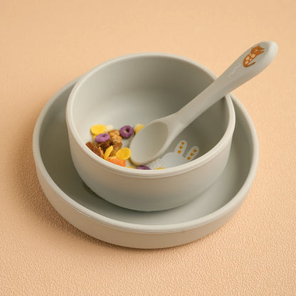 Baby Silicone Bowl Flowers
