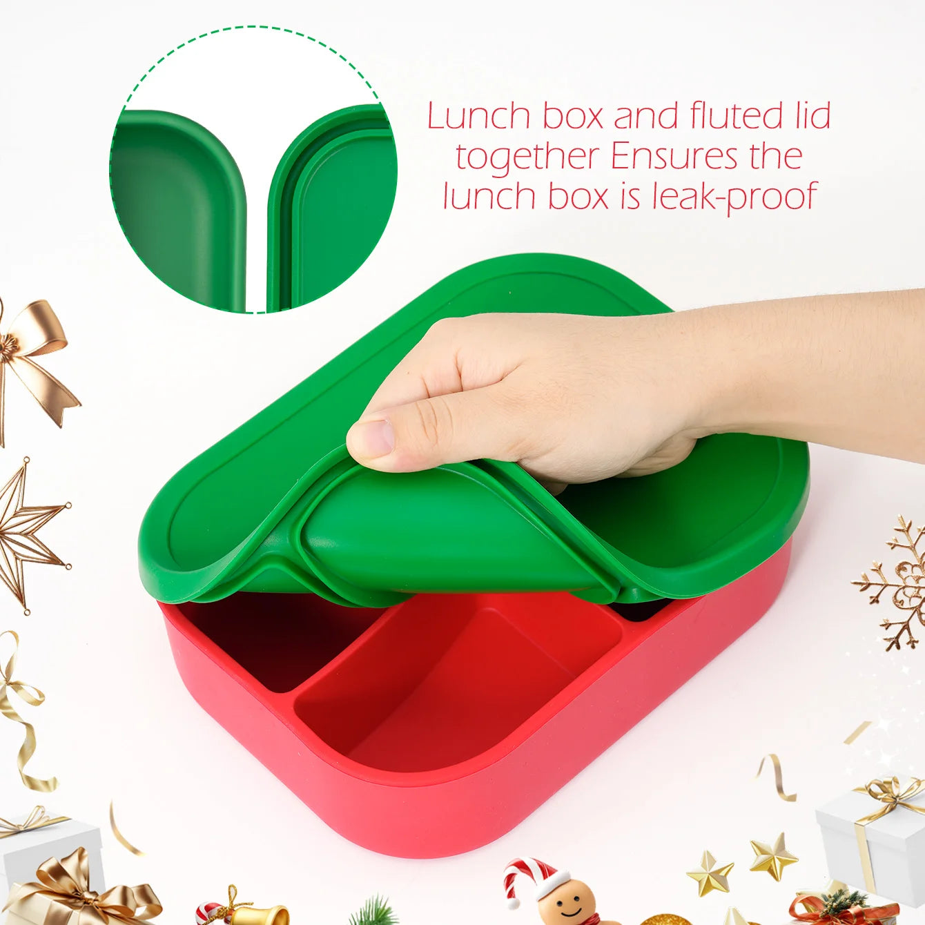Christmas Baby Tableware Set – Frosty Fruit Box