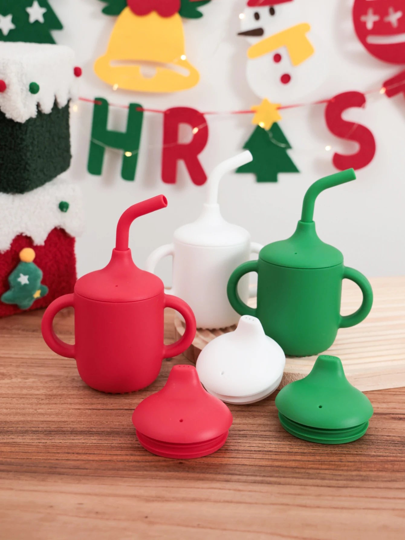 Christmas Drinking Cup Set – Joyful Sips Duo
