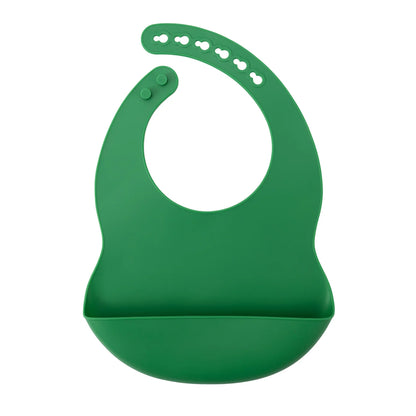 Christmas Silicone Bib – Santa Smiles