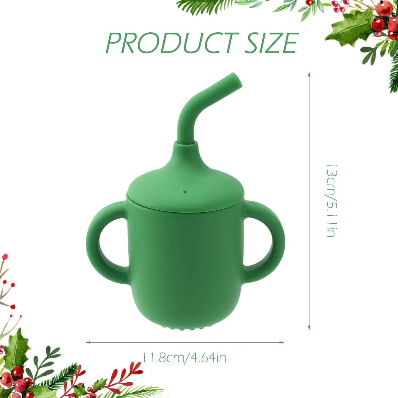 Christmas Straw Cup – Santa’s Sip & Smile