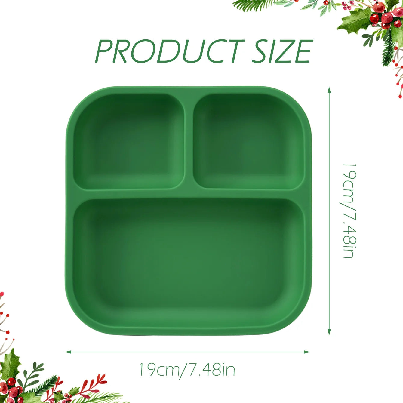 Christmas Divided Plate – Winter Feast Edition